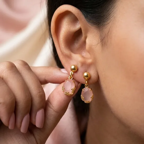 Baby_Pink_Stone_Earrings