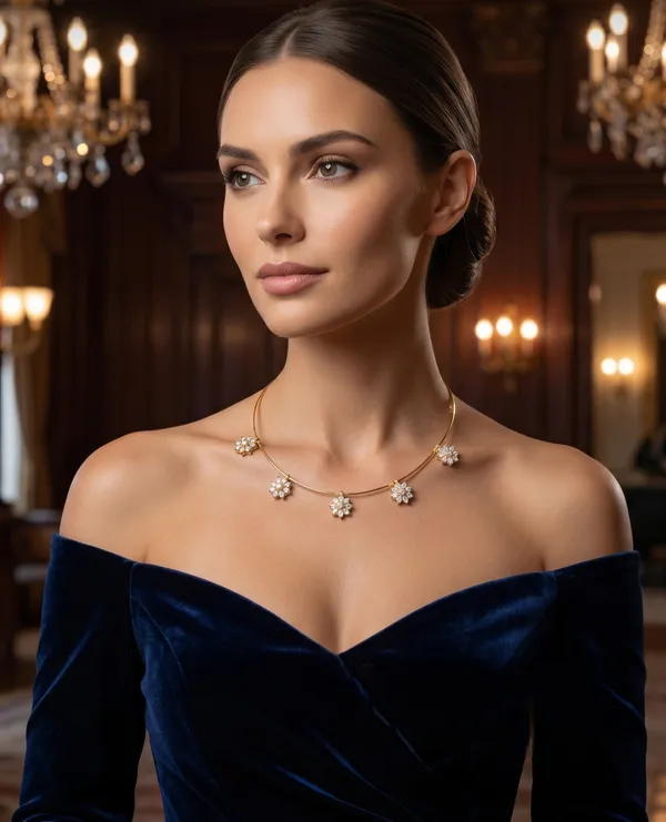 The_Floral_Constellation_Choker_Gold_And_Marquise_Crystal