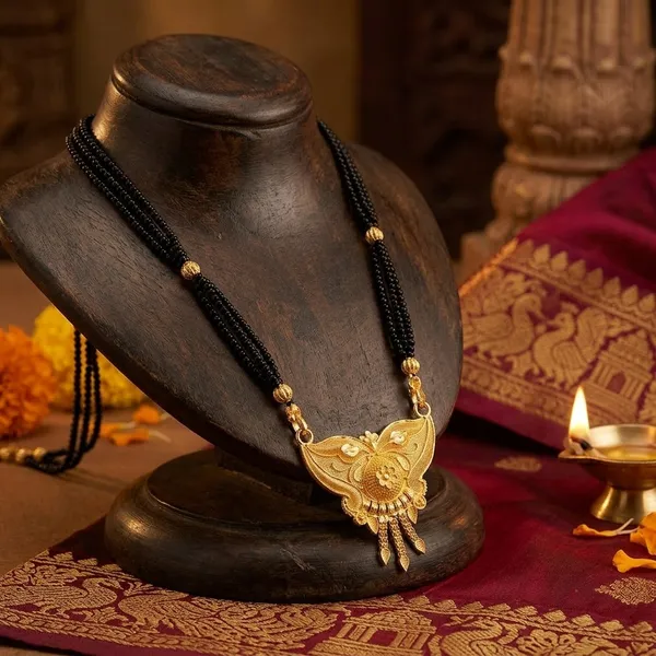 Gold_Plated_Black_Beads_Mangalsutra_for_Women