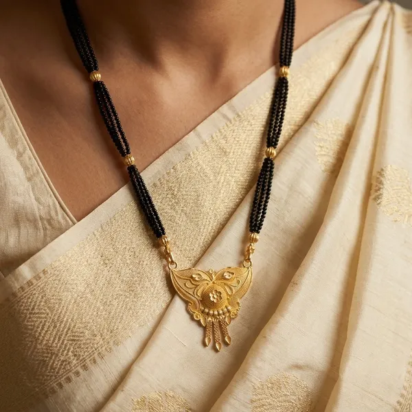 Gold_Plated_Black_Beads_Mangalsutra_for_Women