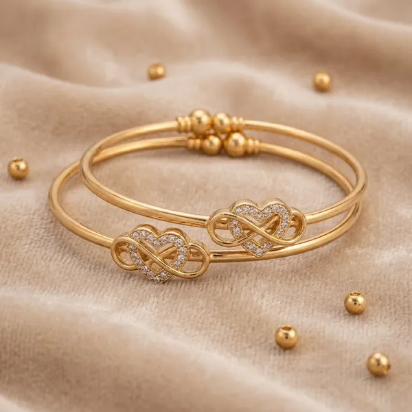 Pack_Of_2_Beautiful_Heart_Infinity_Gold_Bangles