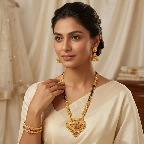The_Royal_Vivah_Heritage_Set_Gold_Plated_Bridal_Mangalsutra_And_Accessories