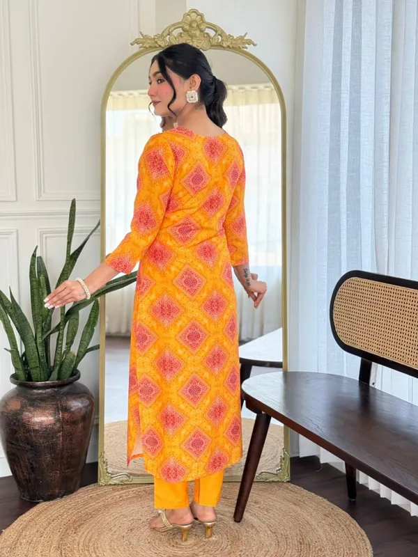 Arma_Fashion_Combo_Pack_Of_2_Kurta_Sets_Orange_And_Red_Embroidered_Ethnic_Wear_|_Pack_Of_2