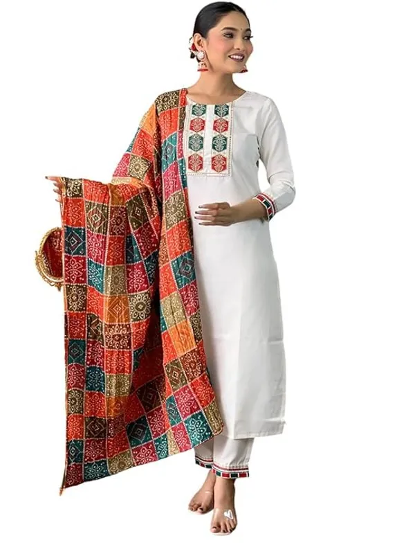 Arma_Fashion_Women_White_Viscose_Embroidered_Straight_Kurta_With_Pant_And_Silk_Blend_Printed_Dupatta_Sets_Navratri_Diwali_Festival_Traditional_Ethnic_Wear