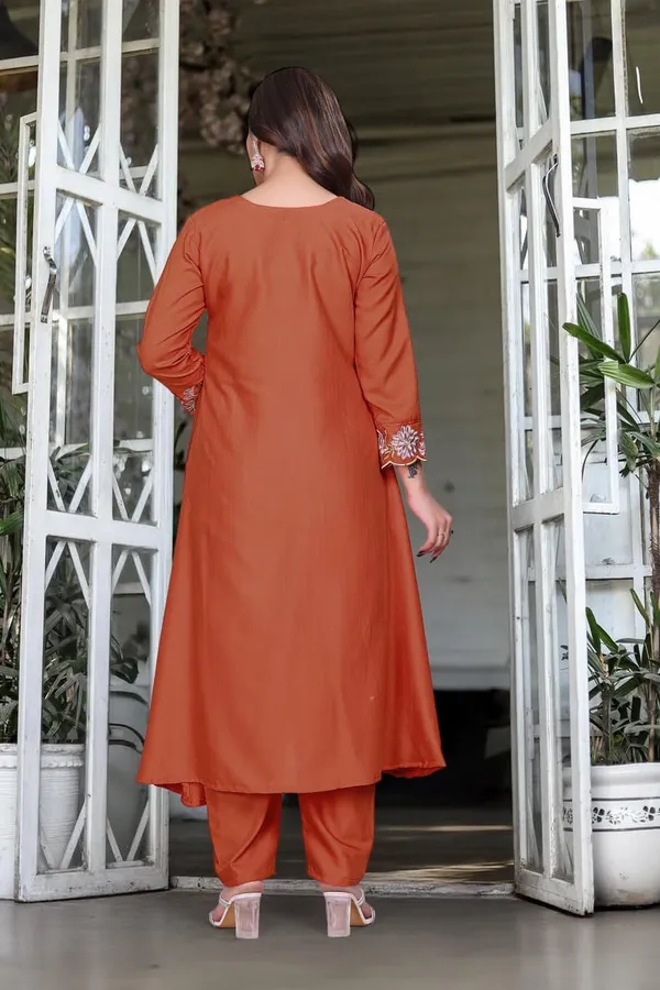 Arma_Fashion_Floral_Embroidered_Rust_Cotton_Anarkali_Suit_With_Dupatta_3_Piece_Traditional_Ethnic_Set_Navratri_Diwali_Deepawali_Festival_Traditional_Ethnic_Wear