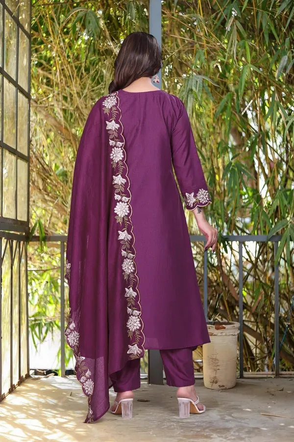 Arma_Fashion_Combo_Kurta_Sets_Purple_And_Yellow_Embroidered_Ethnic_Wear_For_Women_Pack_Of_2