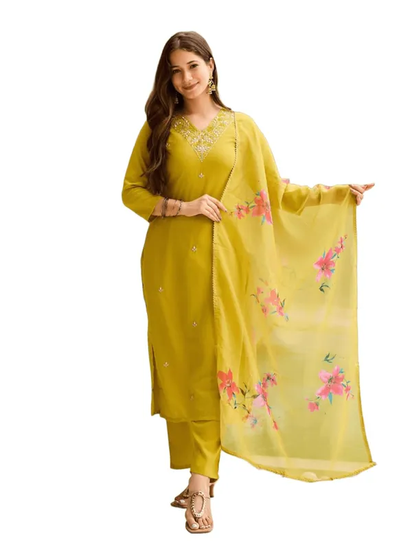 Arma_Fashion_Combo_Kurta_Sets_Purple_And_Yellow_Embroidered_Ethnic_Wear_For_Women_Pack_Of_2