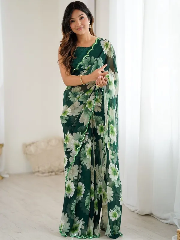 Georgette_Silk__Saree_With_Unstitched_Blouse