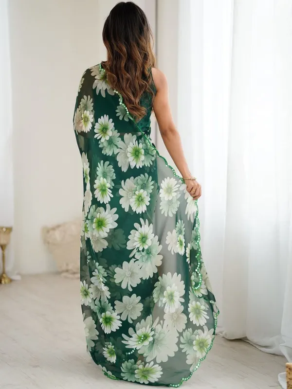 Georgette_Silk__Saree_With_Unstitched_Blouse