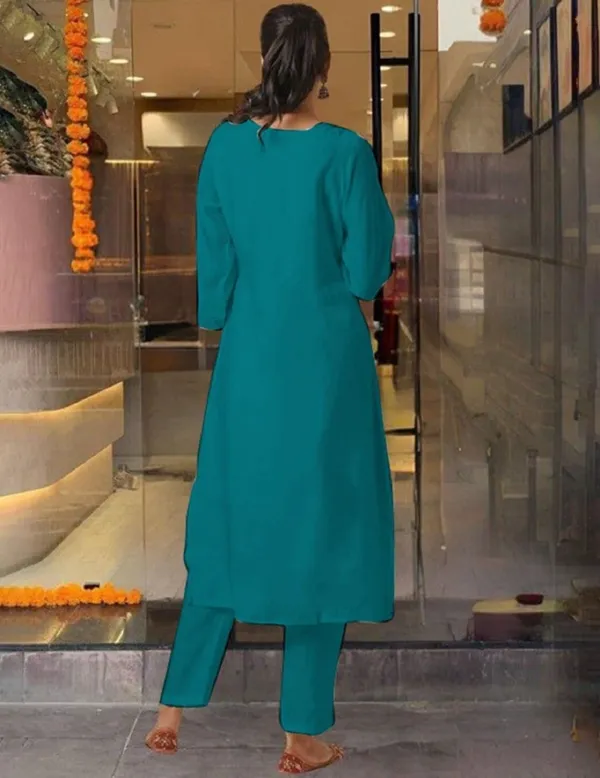 Rama_Green_Pure_Cotton_Kurta_Set_For_Women