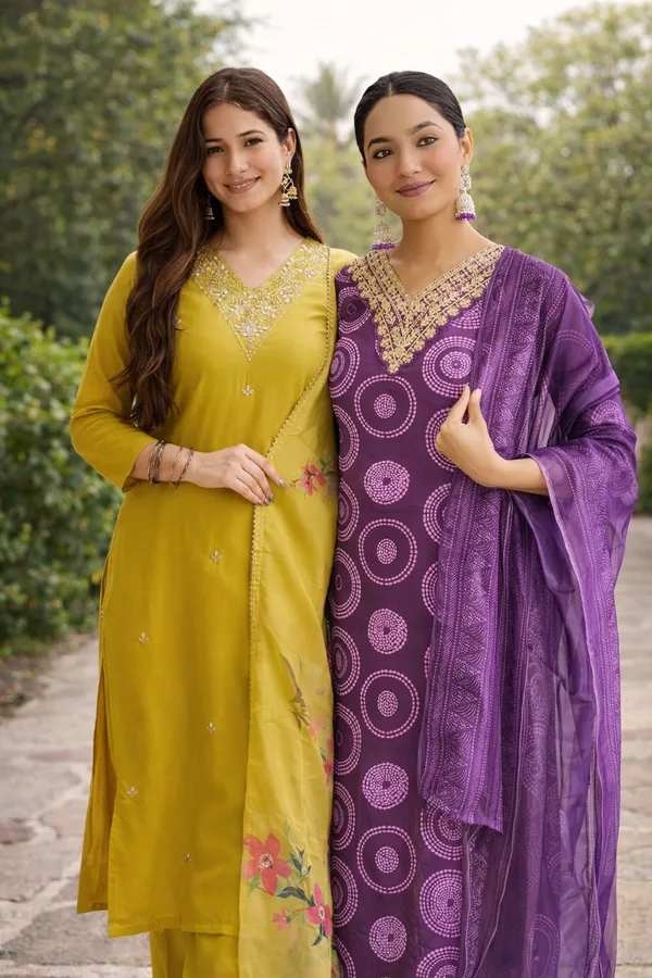 Arma_Fashion_Combo_Yellow_And_Purple_Embroidered_Ethnic_Wear_For_Women_Pack_Of_2