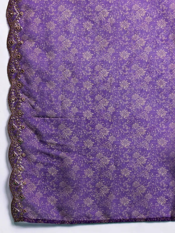 Purple_Cotton_Blend_Kurta_Set_For_Women
