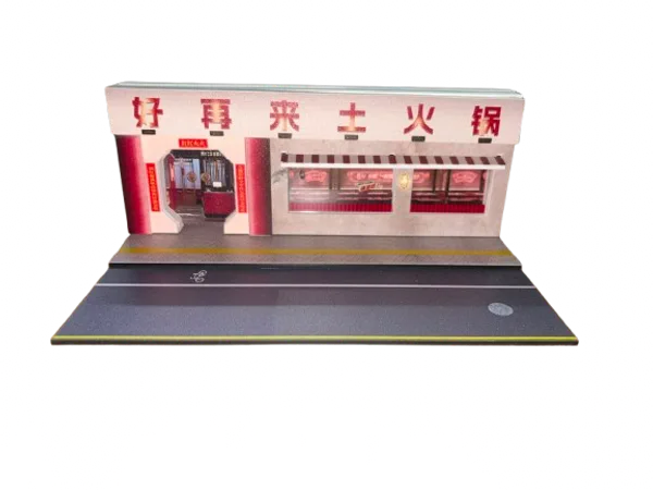1:64_Scale_Diorama_Display_Garage_–_Miniature_Street_Showroom_for_Diecast_Cars_|_Compatible_with_Hot_Wheels_&_Matchbox_|_Collectible_Model_Display_Case_