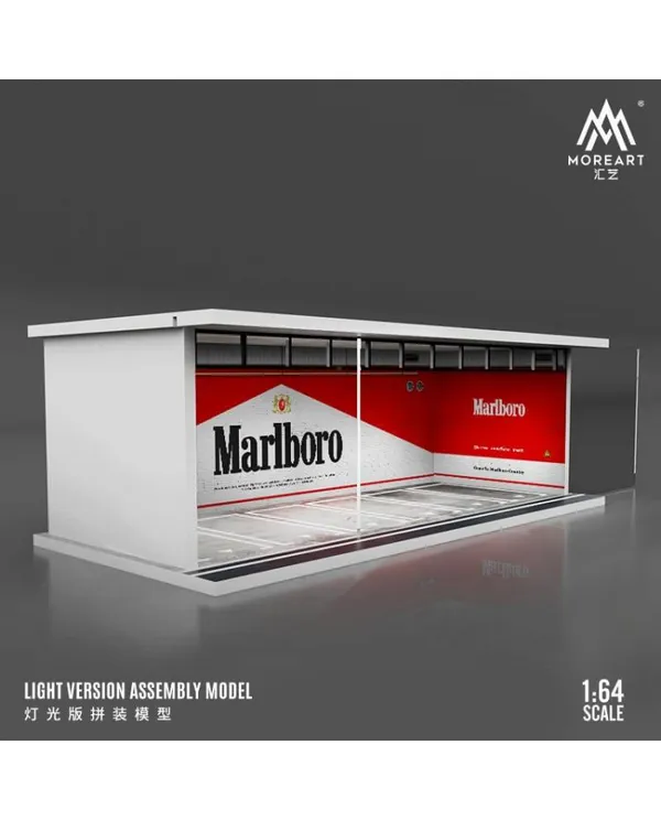 1:64_Scale_Model_Car_Diorama_Display_–_Miniature_Car_Parking_Garage_&_Showroom