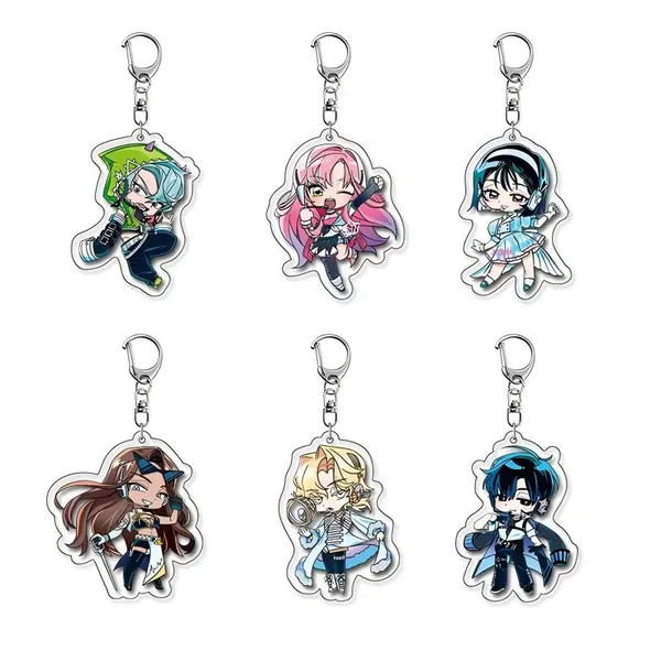 ALIEN_STAGE_Acrylic_Keychain_|_Sua,_Mizi,_Till,_Ivan,_Luka_&_Hyuna_Character_Key_Ring_|_Anime_Chibi_Bag_Charm_for_Backpack,_Keys_&_Luggage