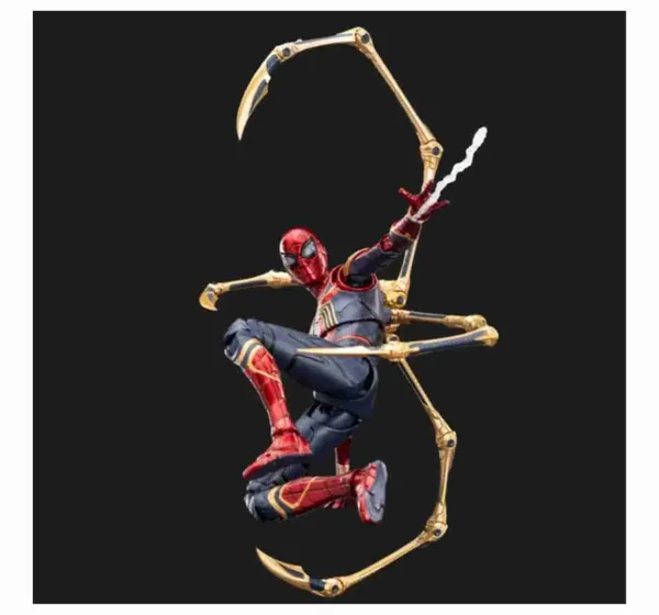 Avengers:_Infinity_War_Iron_Spider_Action_Figure_–_1:10_Scale_Collectible_Figure,_Approx._18_cm,_Detailed_Superhero_Display_Model_for_Collectors_&_Fans