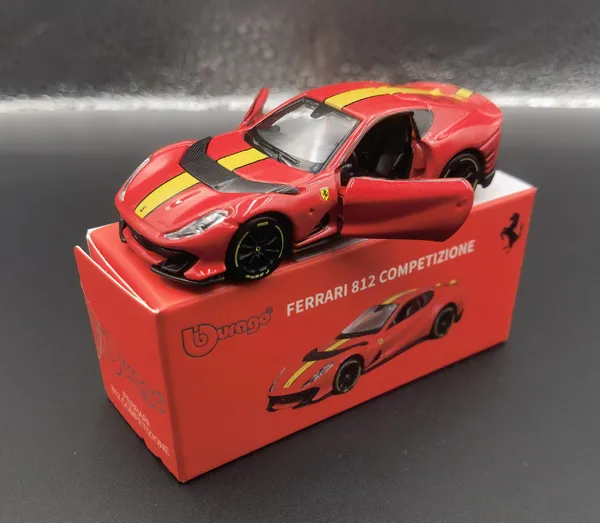 Bburago_Ferrari_812_Competizione_Red_Diecast_Model_Car_–_1:18_Scale_Collectible