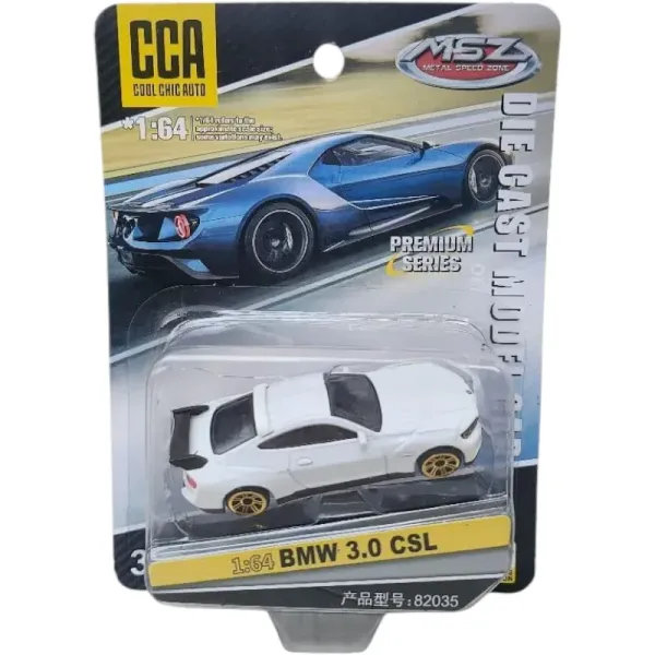 CCA_BMW_3.0_CSL_1:64_Scale_Die-Cast_Model_Car_|_Premium_Metal_Alloy_Body_with_Alloy_Chassis_&_Working_Suspension_|_Collectible_BMW_Motorsport_Car_for_Enthusiasts