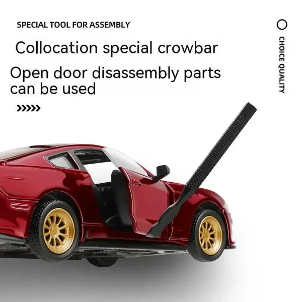 CCA_Ford_Mustang_GT_2018_1:42_Scale_Die-Cast_Model_Car,_DIY_Car_Tuning_Kit_with_Interchangeable_Parts,_Premium_Collectible_Toy_for_Car_Enthusiasts