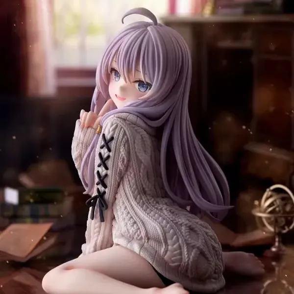 Elaina_Relaxed_Sweater_Edition_Figure_–_15_CM_|_Wandering_Witch_Premium_Anime_Collectible_PVC_Statue
