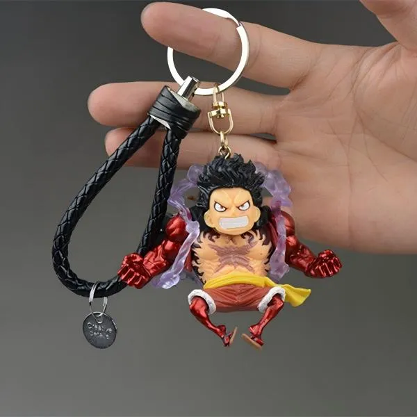 ONE_PIECE_Anime_Character_Keychain_|_Luffy,_Gear_5_&_Zoro_Style_PVC_Figure_Pendant_with_Braided_Wrist_Strap_|_Collectible_Bag_Charm_&_Key_Ring