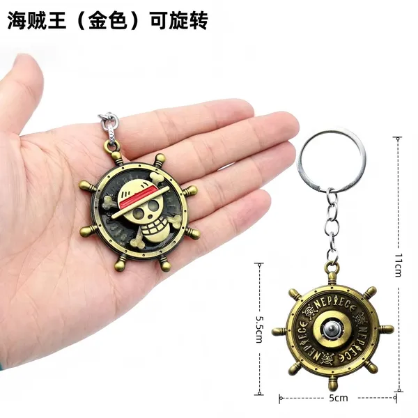 One_Piece_Luffy_Pirate_Ship_Wheel_&_Uchiha_Sharingan_Rotatable_Metal_Keychain_–_Anime_Collectible_Keyring_for_Keys,_Bags_&_Backpacks