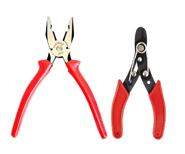 Combination_Plier_8_Inch_Wire_Stripper_And_Cutter_Combo_Red