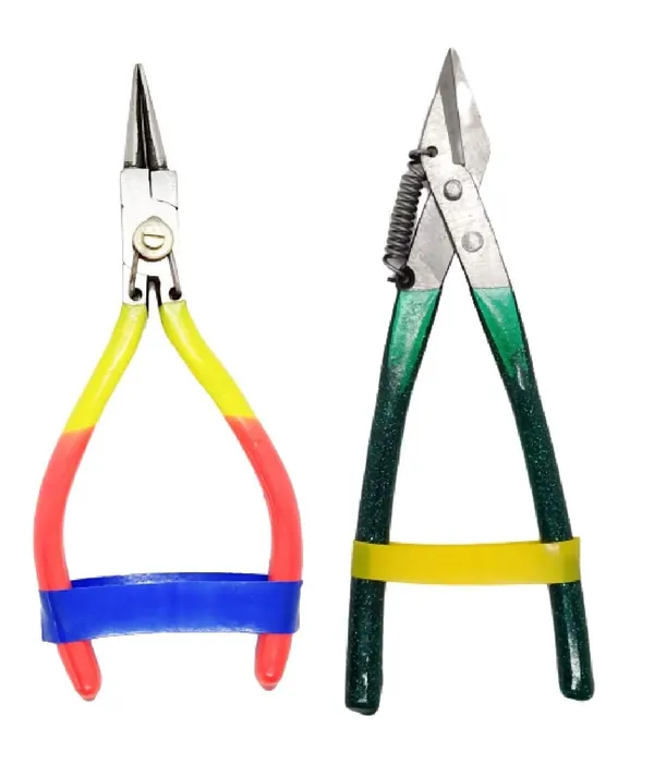 Silk_Thread_Jewellery_Making_Tools_Round_Nose_Side_Cutter_Pliers_Mini_Round_Nose_Bugla_Katiya