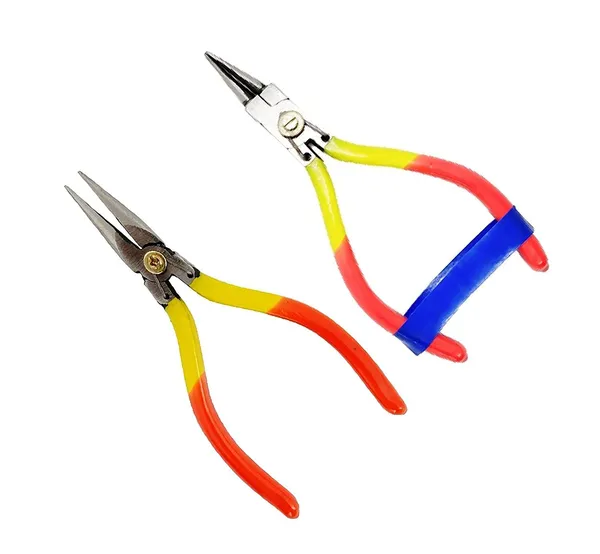 Silk_Thread_Jewellery_Making_Flat_Nose_And_Round_Nose_Pliers_Mini_Nose_Mini_Round_Nose