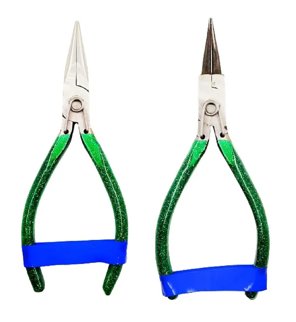 Silk_Thread_Jewellery_Making_Pliers_Combo_Flat_And_Round_Nose_Plier_Nose_Round_Nose