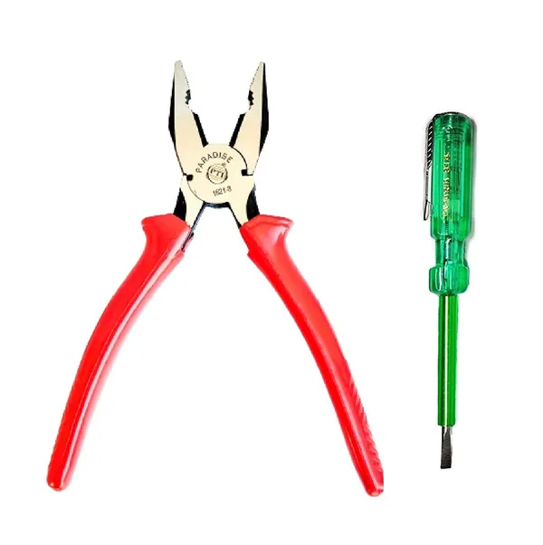 Combination_Plier_8_Inches_Red