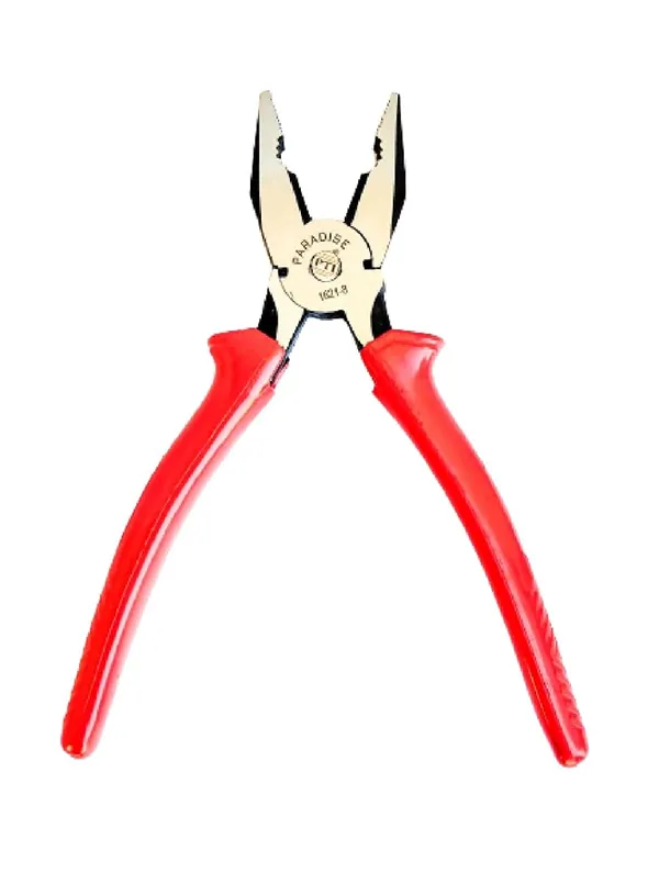 Combination_Plier_8_Inches_Red