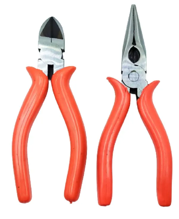 Orange_6_Inch_Long_Nose_Side_Cutting_Pliers