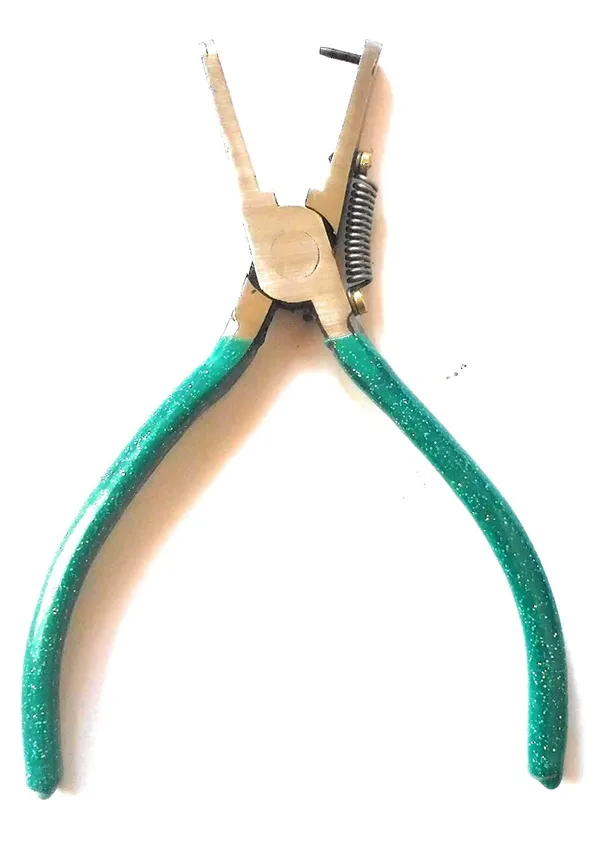 Steel_Hole_Making_Punching_Plier_For_Jewellery_Art_And_Craft_Work_15_X_10_X_2_Cm_Green