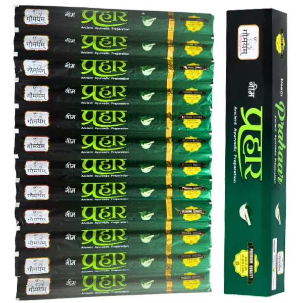 Neem_Prahaar_Natural_Mosquito_Repellent_Agarbatti_-_12_Inch_Incense_Sticks