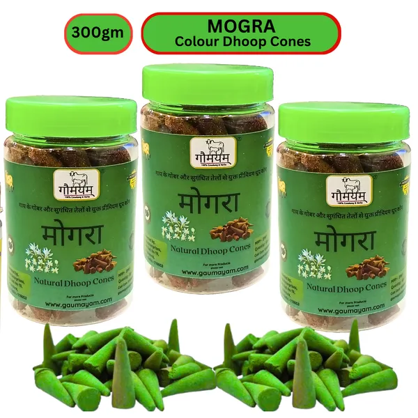 Gaumayam_Premium_Mogra_Organic_Cow_Dung_Dhoop_Cones_(Pack_of_3,_300g)