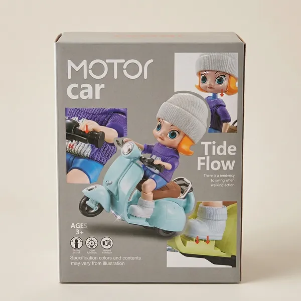 Didai_Motor_Tide_Flow_Car_Toy_Scooter_With_Doll_Figure
