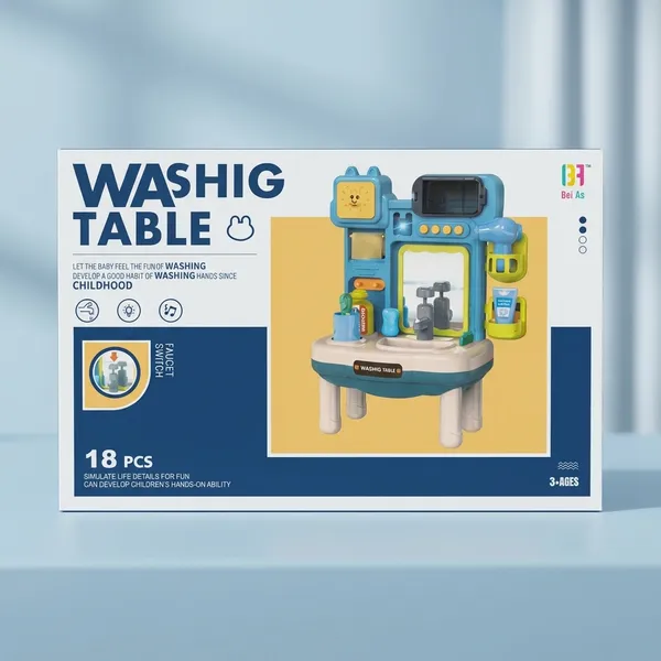 Kids_Pretend_Play_Washing_Table_Toy_Set_18_Pieces
