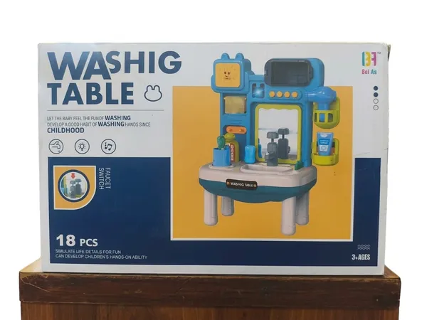 Kids_Pretend_Play_Washing_Table_Toy_Set_18_Pieces
