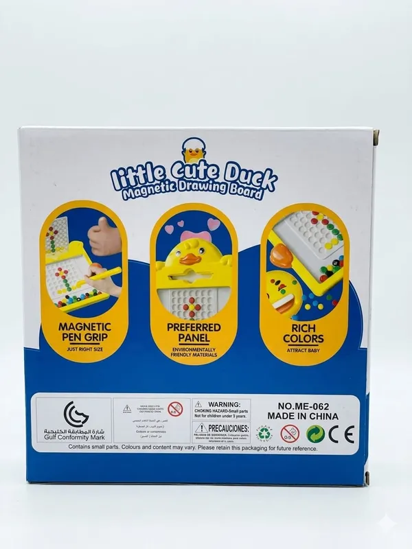 Little_Cute_Duck_Magnetic_Drawing_Board_Educational_Mosaic_Toy_With_Pattern_Cards_15_Inch