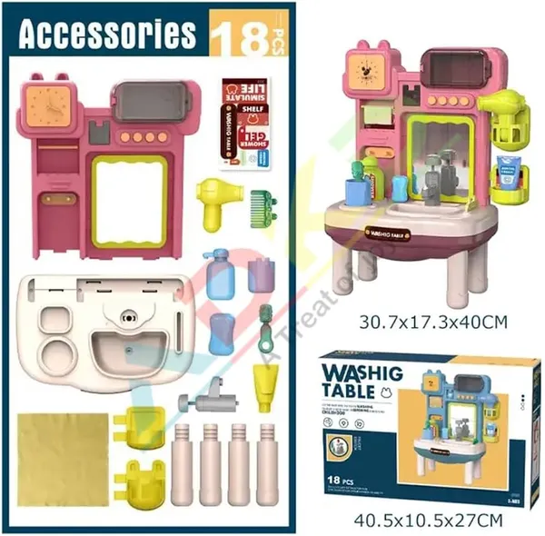 Kids_Pretend_Play_Washing_Table_Toy_Set_18_Pieces