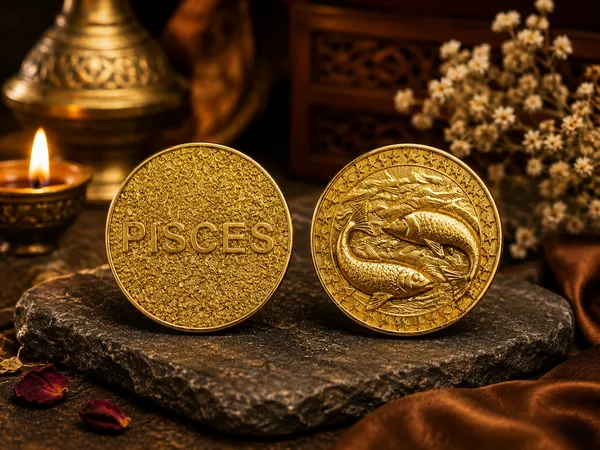 Pisces_(Meen_Rashi)_Bracelet_with_FREE_Gold_Plated_Pisces_Zodiac_Coin_|_Energized_&_Siddh
