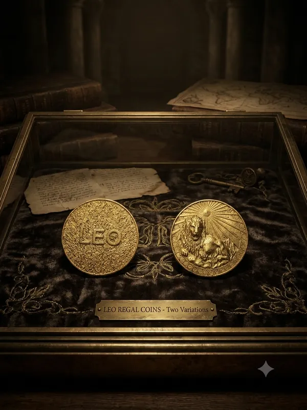 Leo_(Simha_Rashi)_Bracelet_with_FREE_Gold_Plated_Leo_Zodiac_Coin_|_Energized_&_Siddh
