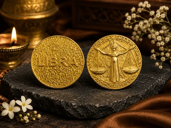 Libra_(Tula_Rashi)_Bracelet_with_FREE_Gold_Plated_Libra_Zodiac_Coin_|_Energized_&_Siddh