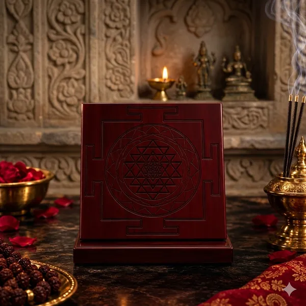 Orignal_Red_Sandalwood[Lal_Chandan]_Shree_Yantra