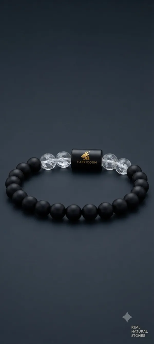 Capricorn_(Makar_Rashi)_Bracelet_with_FREE_Gold_Plated_Capricorn_Zodiac_Coin_|_Energized_&_Siddh