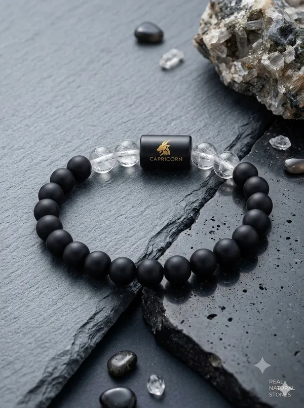 Capricorn_(Makar_Rashi)_Bracelet_with_FREE_Gold_Plated_Capricorn_Zodiac_Coin_|_Energized_&_Siddh