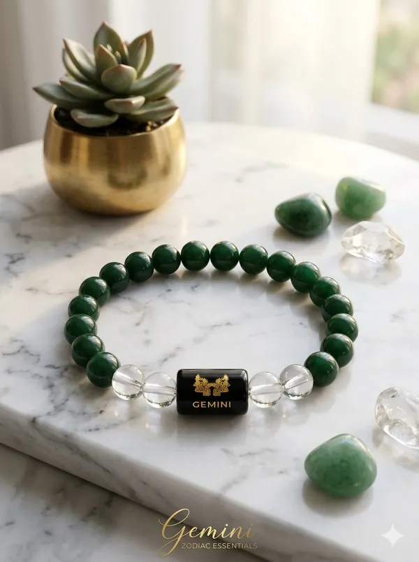 Gemini_(Mithun_Rashi)_Bracelet_with_FREE_Gold_Plated_Gemini_Zodiac_Coin_|_Energized_&_Siddh
