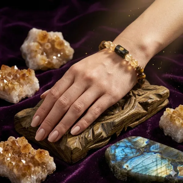 Leo_(Simha_Rashi)_Bracelet_with_FREE_Gold_Plated_Leo_Zodiac_Coin_|_Energized_&_Siddh