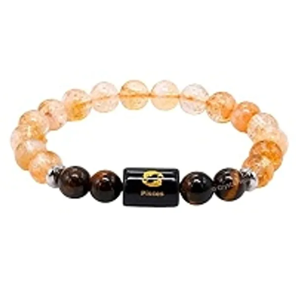 Pisces_(Meen_Rashi)_Bracelet_with_FREE_Gold_Plated_Pisces_Zodiac_Coin_|_Energized_&_Siddh